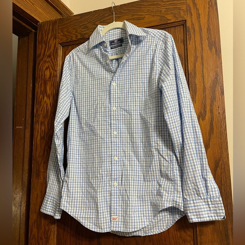 Men’s XS Vineyard Vines Dress shirt classic Burgee fit